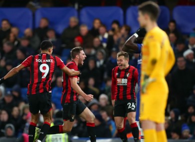 Bournemouth their late winner at Chelsea.