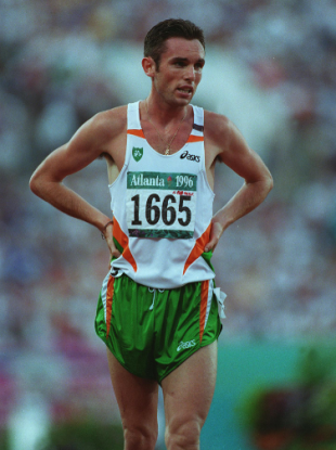 Niall Bruton pictured during the 1996 Olympic Games in Atlanta.