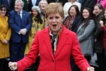 Sturgeon says the SNP's good showing at the election means a new referendum must be called.