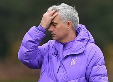 Jose Mourinho (file pic).