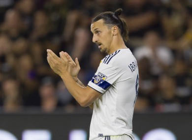 Zlatan Ibrahimovic last played for LA Galaxy.