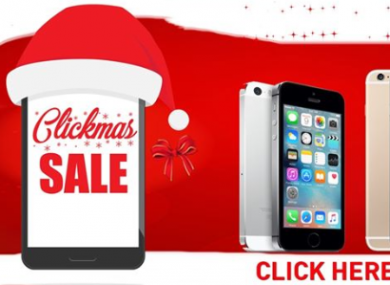 An ad on the Click.ie Facebook page.