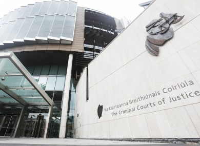 File photo of the Criminal Courts of Justice in Dublin.
