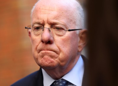Fine Gael Minister for Justice and Equality Charlie Flanagan