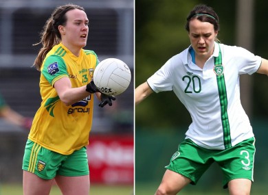 Ciara Grant has excelled in two footballing codes.