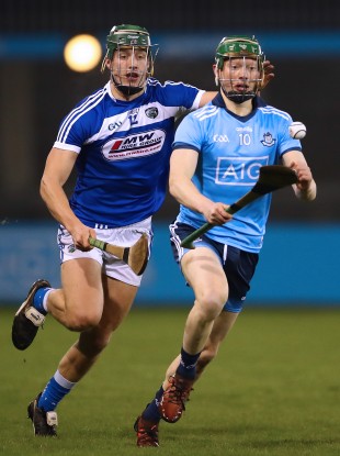 Fergal Whitely tries to get away from James Ryan.
