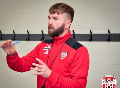 Derry City's new Technical Director: Paddy McCourt.