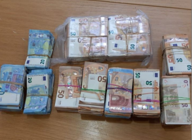 Gardaí have recovered €700,000 in cash follow a number of searches.