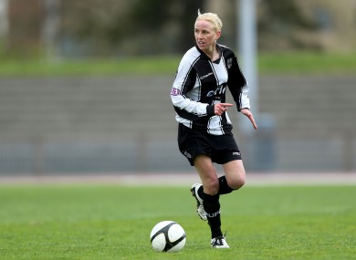 Caroline Thorpe pictured playing for Raheny in 2013.