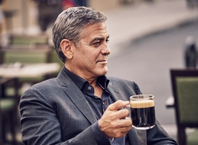Brand ambassador George Clooney.