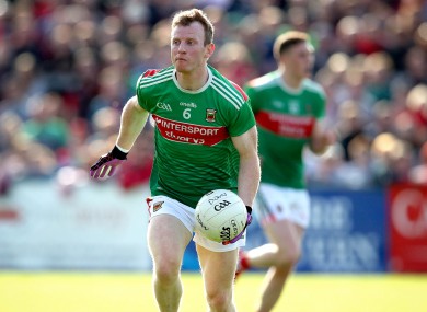 Mayo defender Colm Boyle.