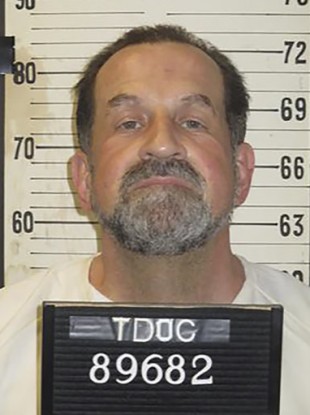 Nicholas Sutton in a photo provided by the Tennessee Department of Correction.