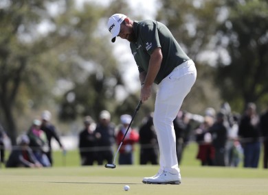 Shane Lowry has started well in Palm Beach.