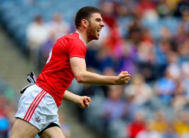 Luke Connolly (file photo) hit the net twice for Cork tonight.