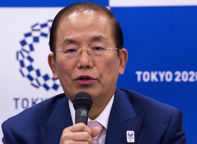 Toshiro Muto, Tokyo 2020 chief executive (file photo).