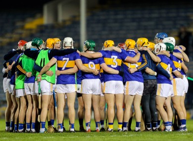 The Tipperary team pictured before their recent Allianz Hurling League game against Limerick.