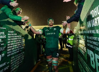 Dillane is back in a Connacht shirt this weekend.