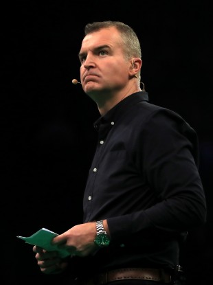 Commentator Dave Clark.