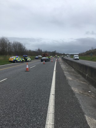 The checkpoint on the M8.