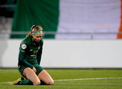 Ruesha Littlejohn during last night's game.