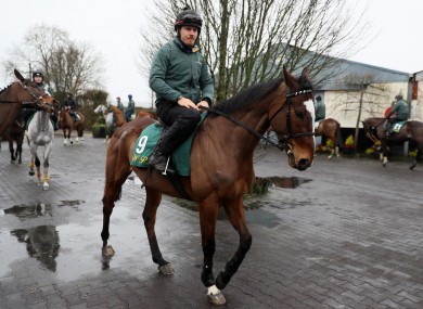 Cilaos Emery: winner at Gowran last month.