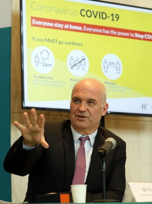 Chief Medical Officer Dr Tony Holohan (file photo).