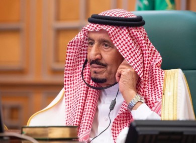 Saudi King Salman bin Abdulaziz al Saud