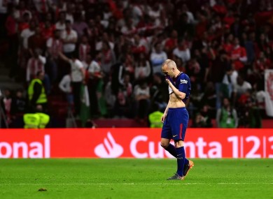 Andres Iniesta, file photo.