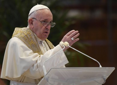 Pope Francis delivers his Urbi et Orbi message today.