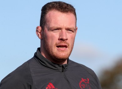 Munster's Brian Scott has been forced to retire.