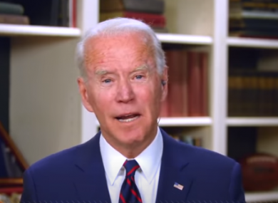 Biden speaks on Good Morning America.