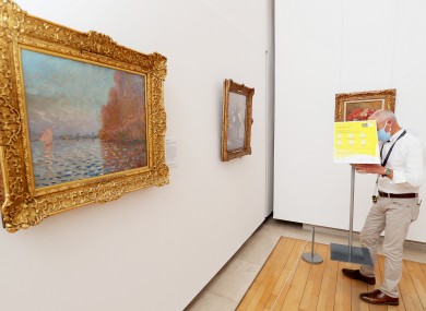 Barry Carroll of the Visitor Experience Team at the National Gallery of Ireland in Dublin.