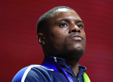 File photo of Christian Coleman.