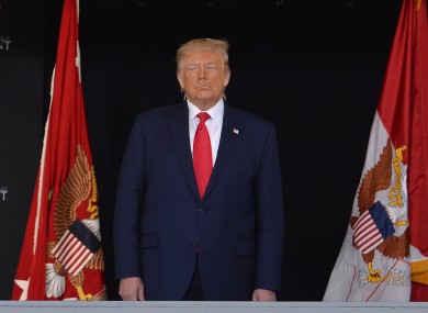 Donald Trump (file pic).