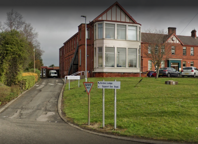 File. Outside of Whiteabbey Hospital in Newtownabbey.