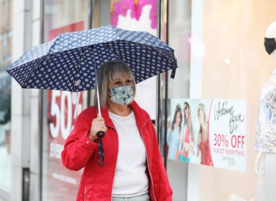 It'll be umbrellas at the ready this weekend.
