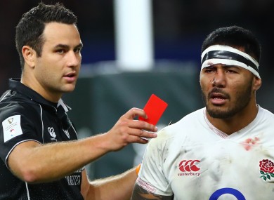 Tuilagi faces a red card from England unless an agreement is reached.