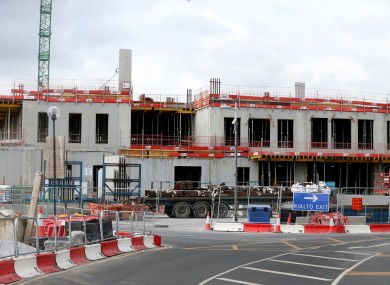 The building site of the National Children's Hospital.