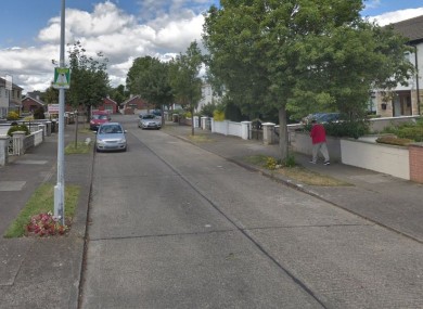 Near the scene on the Holywell Road where the incident happened.