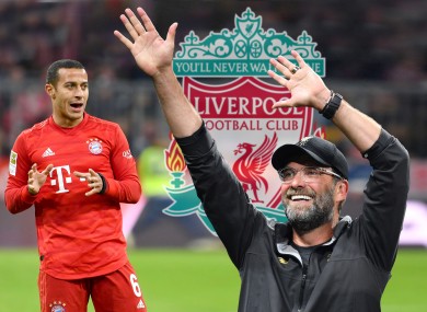 Thiago Alcantara has been strongly linked with a move to Liverpool.