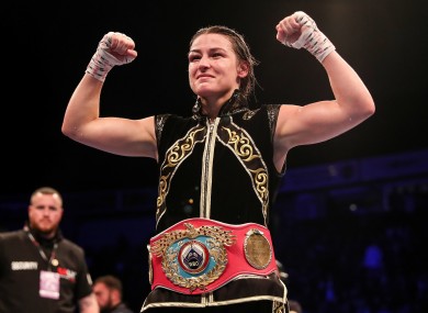 Katie Taylor (file pic).