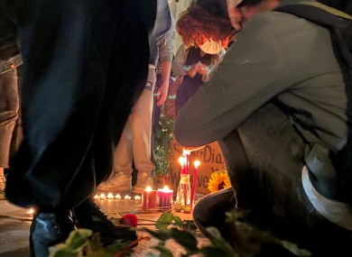 A candelit vigil following the incident in Seattle.