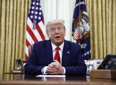 Micheál Martin is still waiting on a call from US President Donald Trump.