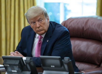 US President Donald Trump.