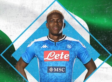 Osimhen scored 18 goals in all competitions before Ligue 1 ended prematurely.