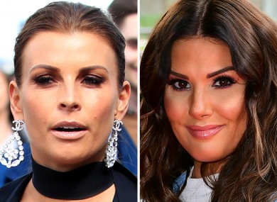 Coleen Rooney (left) accused Rebekah Vardy (right) of selling stories from her private Instagram account to the tabloids.