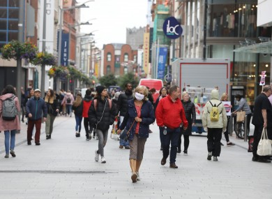 File image. Henry St in Dublin.