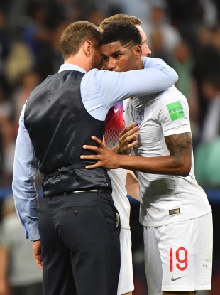 Marcus Rashford is one of the Manchester players England have called up.