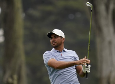 Jason Day in action at San Francisco.