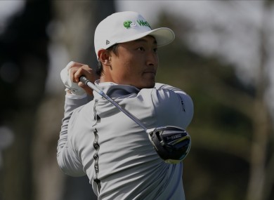 Li Haotong has enjoyed a promising start at the PGA Championship.